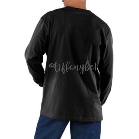 ❤️SOLD❤️Carhartt Heavyweight Long Sleeve T Shirt - Picture 2 of 7